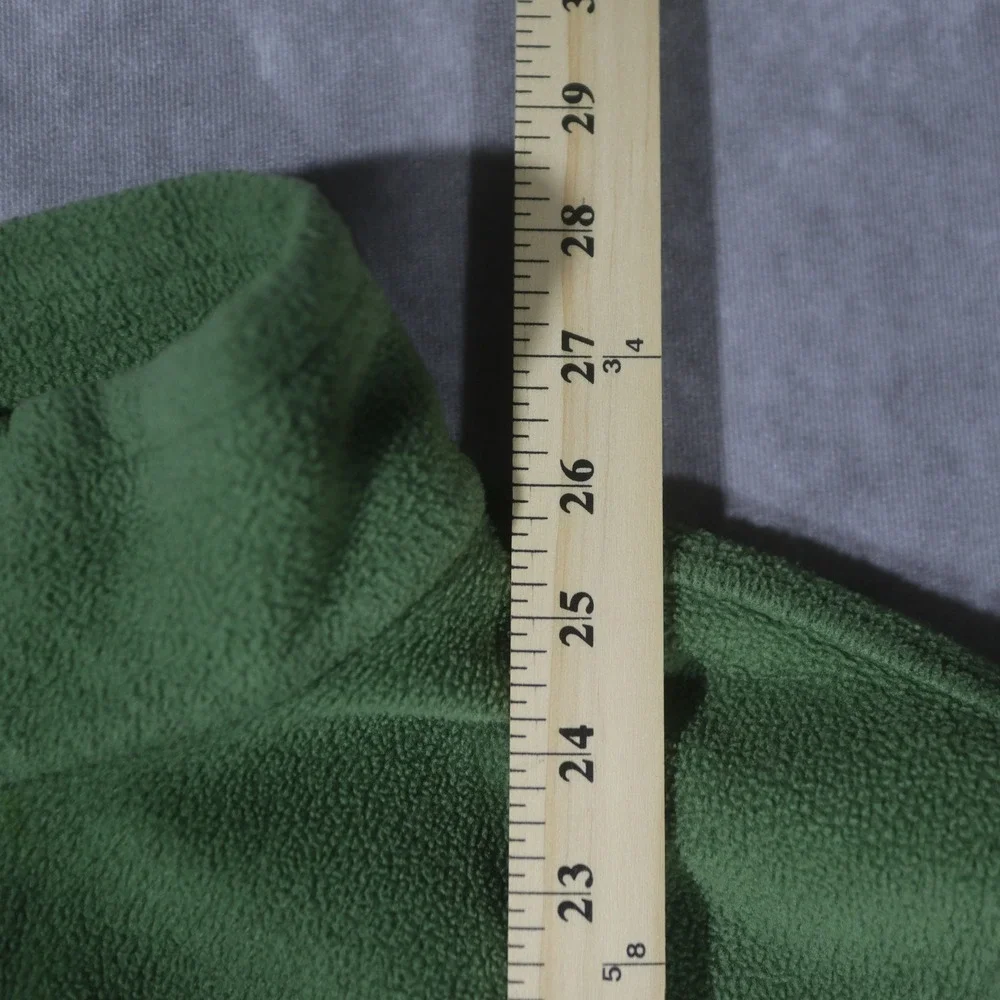 Columbia Full Zip Fleece Jacket Green Medium